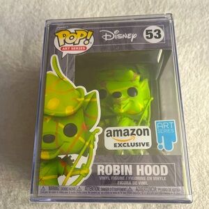 NIB Funko Pop Robin Hood Art Series #53 & Hard case Sealed